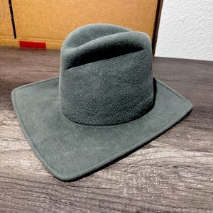 Esenshel cowboy hat in gray wool